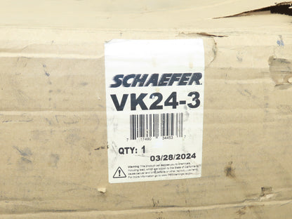 Schaefer VK24-3 Horizontal Air Flow Fan 24" 1/2Hp 230/460V 3Ph 1800RPM 7750CFM