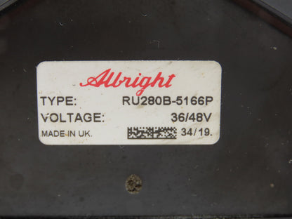 Hyster RU280B5166P Forklift Curtis Albright DC Motor Contactor Off Hyster E100XN