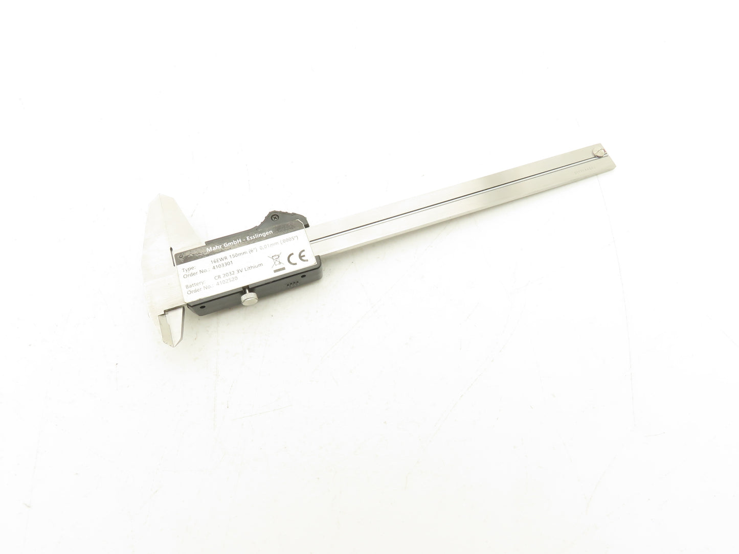 Mahr 16EWR MarCal Digital Caliper 0-6" 150mm Range .0005" IP67