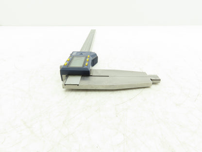 Fowler 54-100-312-0 Xtra-Range Digital Caliper 12" 300mm Nib Jaws *Cracked Glass