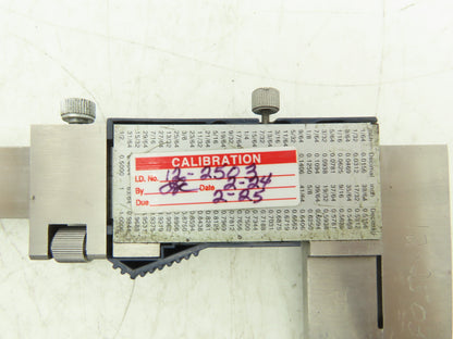 Fowler 54-100-312-0 Xtra-Range Digital Caliper 12" 300mm Nib Jaws *Cracked Glass
