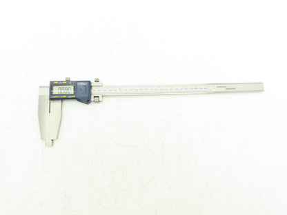 Fowler 54-100-312-0 Xtra-Range Digital Caliper 12" 300mm Nib Jaws *Cracked Glass