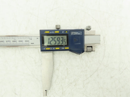 Fowler 54-100-312-0 Xtra-Range Digital Caliper 12" 300mm Nib Jaws *Cracked Glass