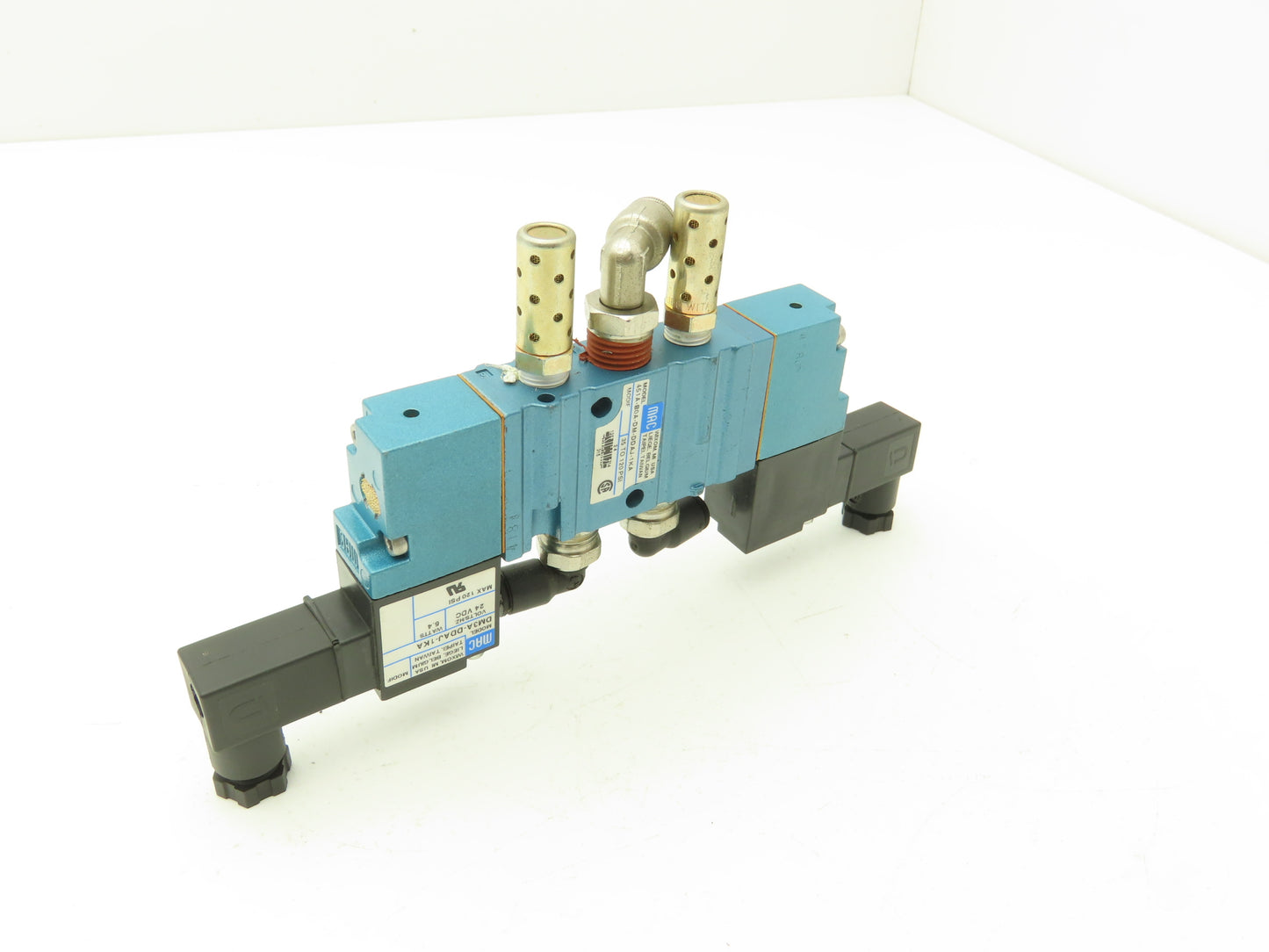MAC 451A-B0A-DM-DDAJ-1KA Pneumatic Air Solenoid Valve 35-120PSI 24V Coil