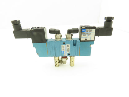 MAC 451A-B0A-DM-DDAJ-1KA Pneumatic Air Solenoid Valve 35-120PSI 24V Coil