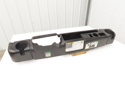 Hyster E100XN Forklift Dash Plastic Shroud Cover With Cupholders