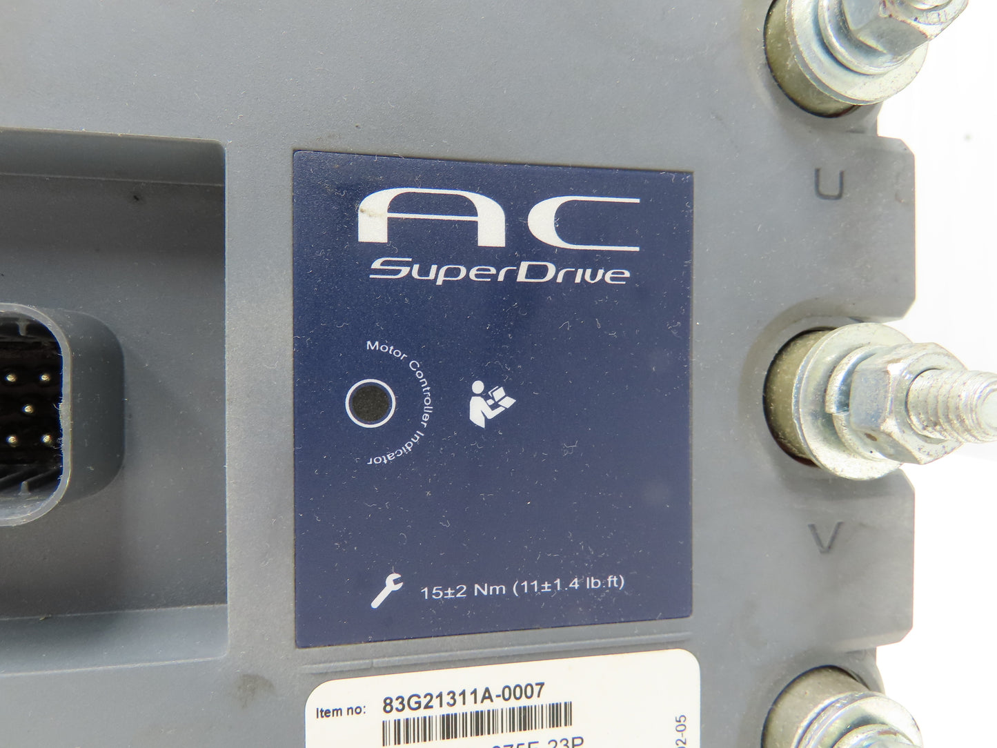 Danaher ACS48XL-875F-23P AC SuperDrive Forklift Motor Controller 48V Off E100XN