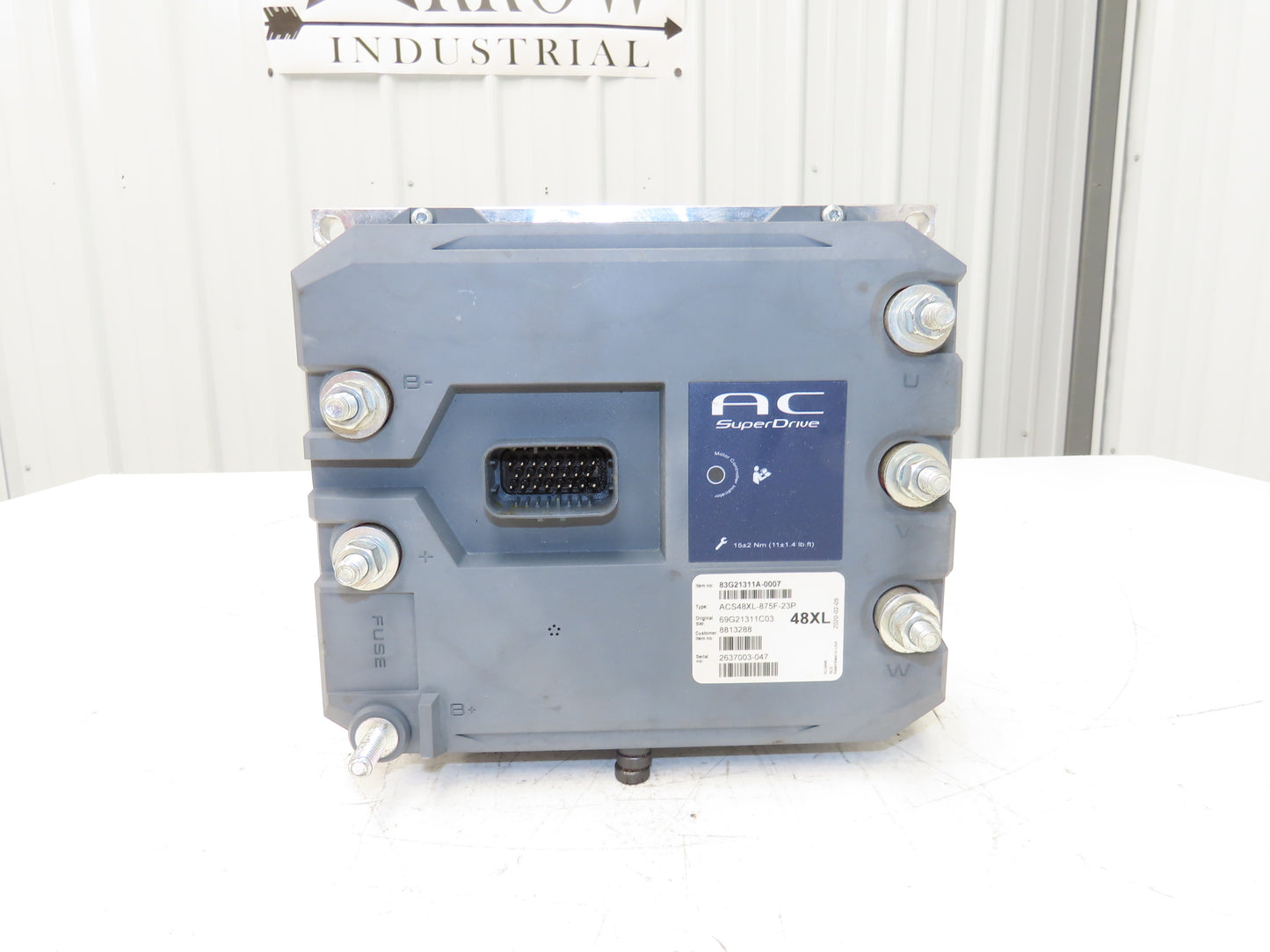 Danaher ACS48XL-875F-23P AC SuperDrive Forklift Motor Controller 48V Off E100XN