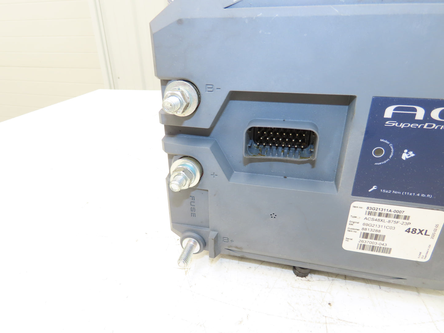 Danaher ACS48XL-875F-23P AC SuperDrive Forklift Motor Controller 48V READ