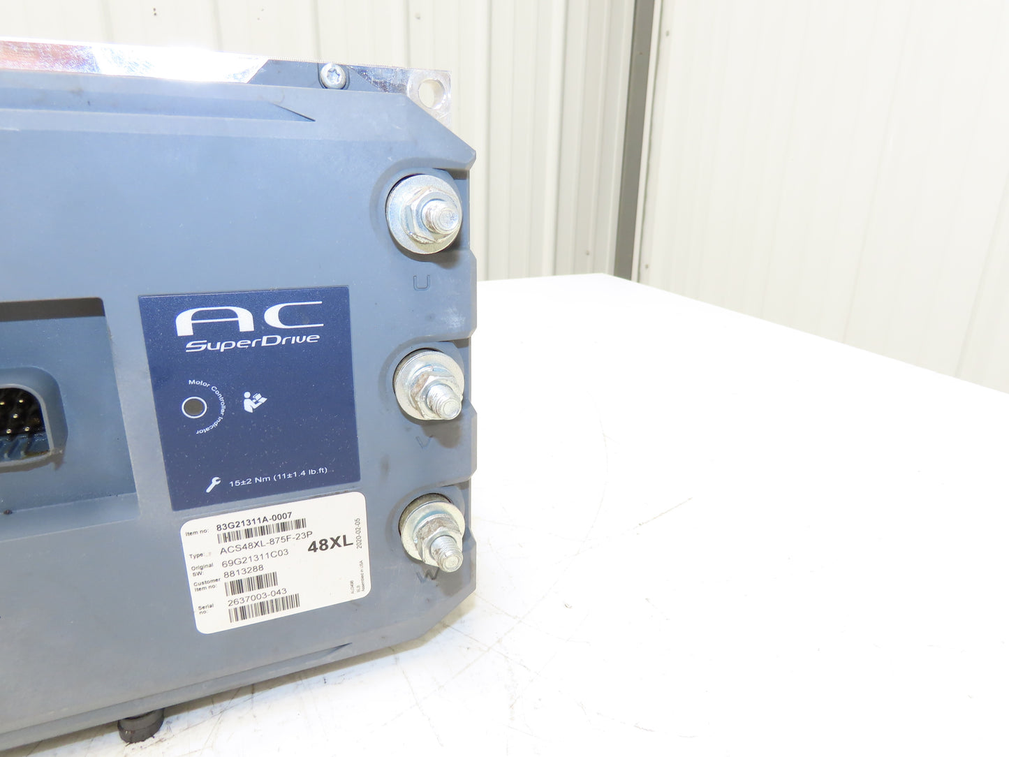 Danaher ACS48XL-875F-23P AC SuperDrive Forklift Motor Controller 48V READ