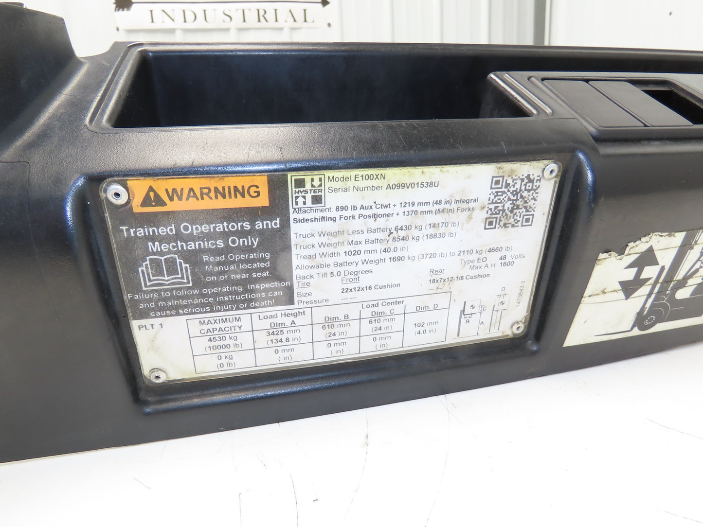 Danaher ACS48XL-875F-23P AC SuperDrive Forklift Motor Controller 48V READ