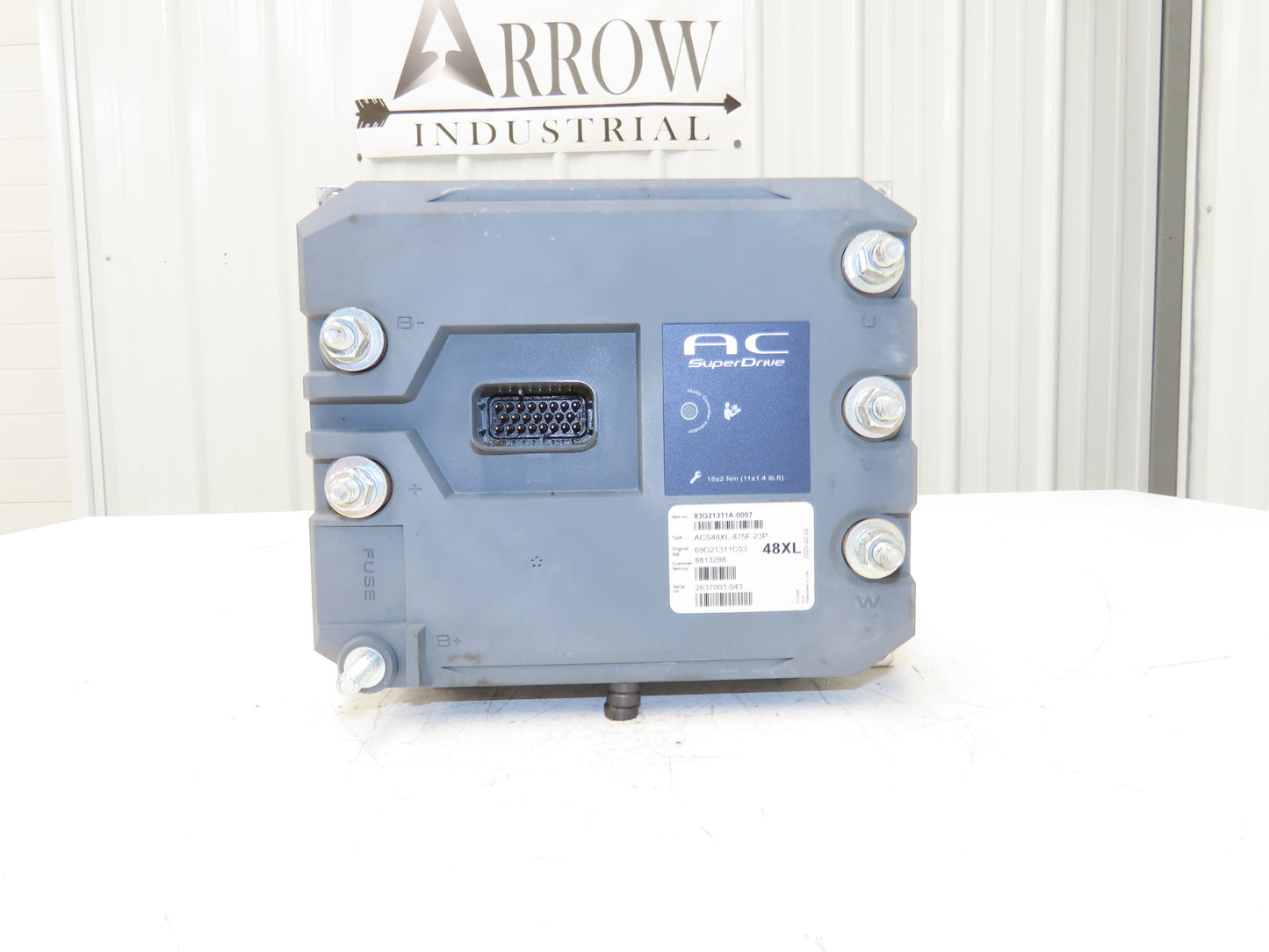 Danaher ACS48XL-875F-23P AC SuperDrive Forklift Motor Controller 48V READ