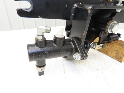 Hyster E100XN Forklift Brake Pedal & Master Cylinder & Bracket Assembly