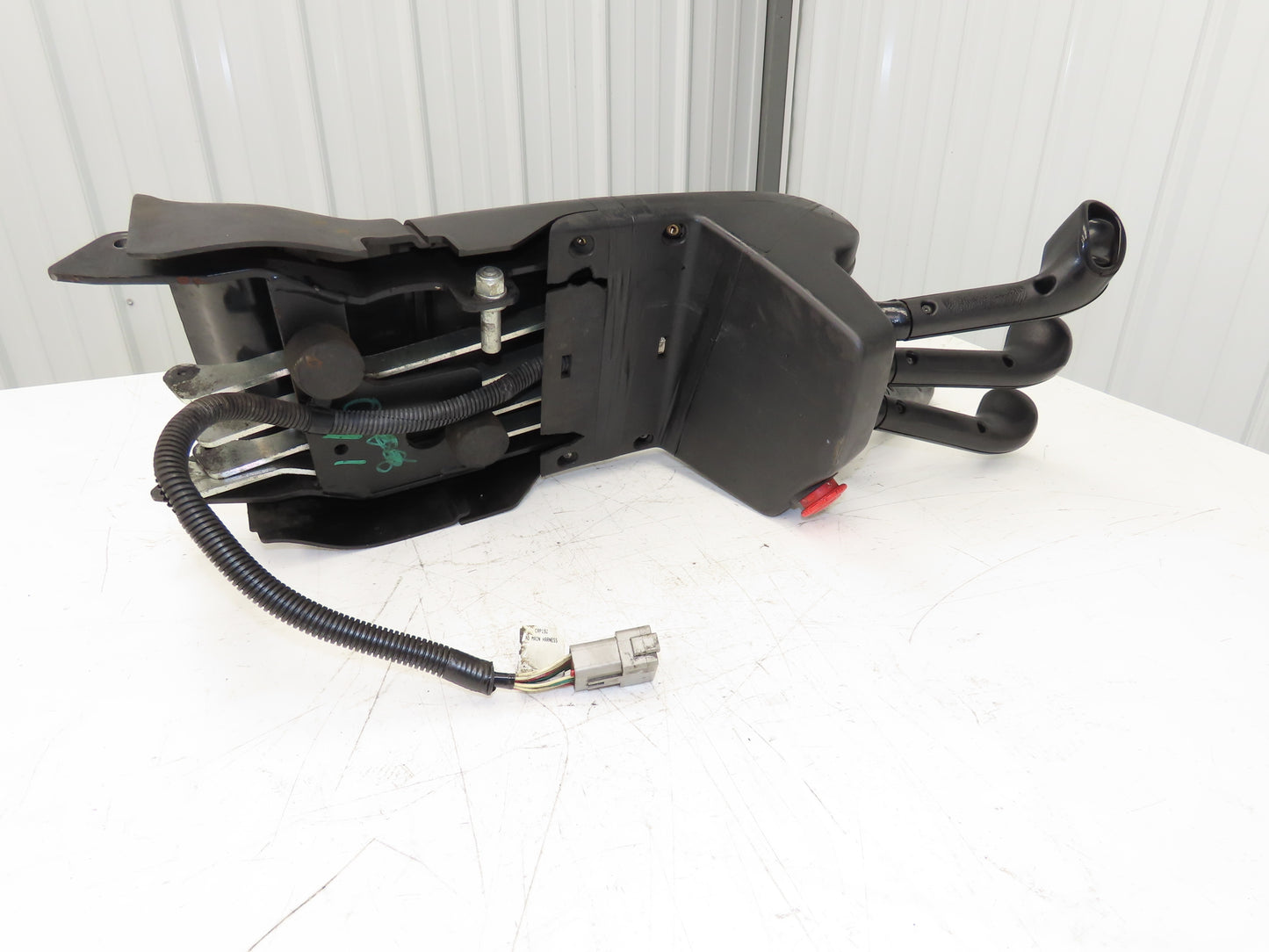 Hyster E100XN Forklift Four Lever Control Assembly Lift Tilt Shift Position READ