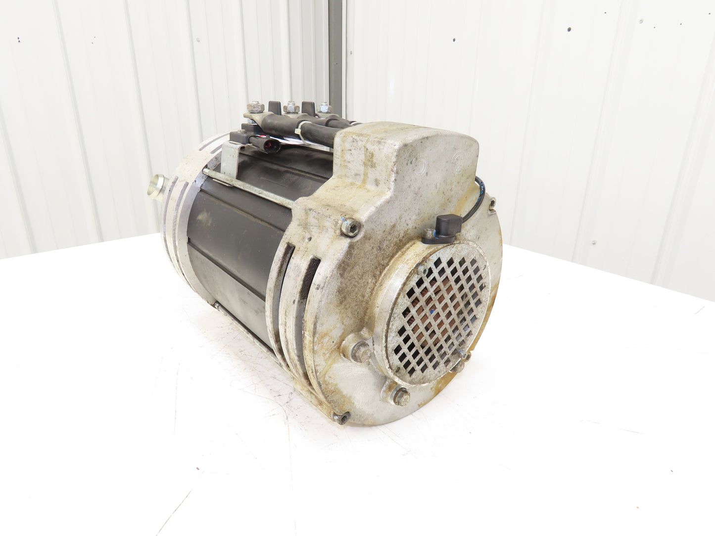 Hyster 8817195 Forklift Hydraulic Motor 48V & Pump 8804229 Removed From E100XN