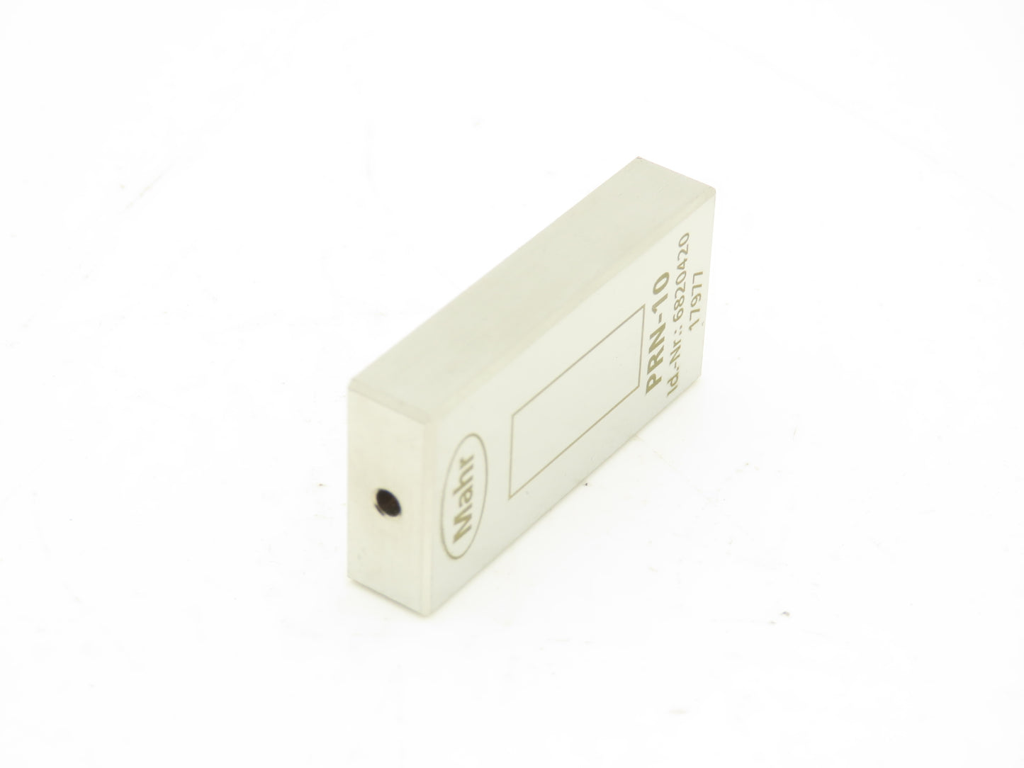 Mahr 6820420 PRN-10 Surface Roughness Standard Chrome Plated Gage Block