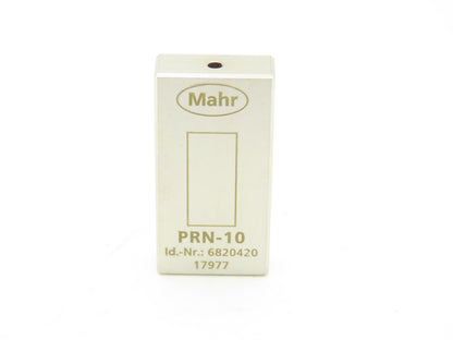 Mahr 6820420 PRN-10 Surface Roughness Standard Chrome Plated Gage Block
