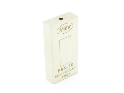 Mahr 6820420 PRN-10 Surface Roughness Standard Chrome Plated Gage Block