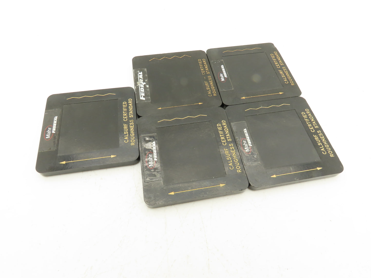 Mahr PMD-90101 Portable Surface Roughness Test Specimen Set of 5