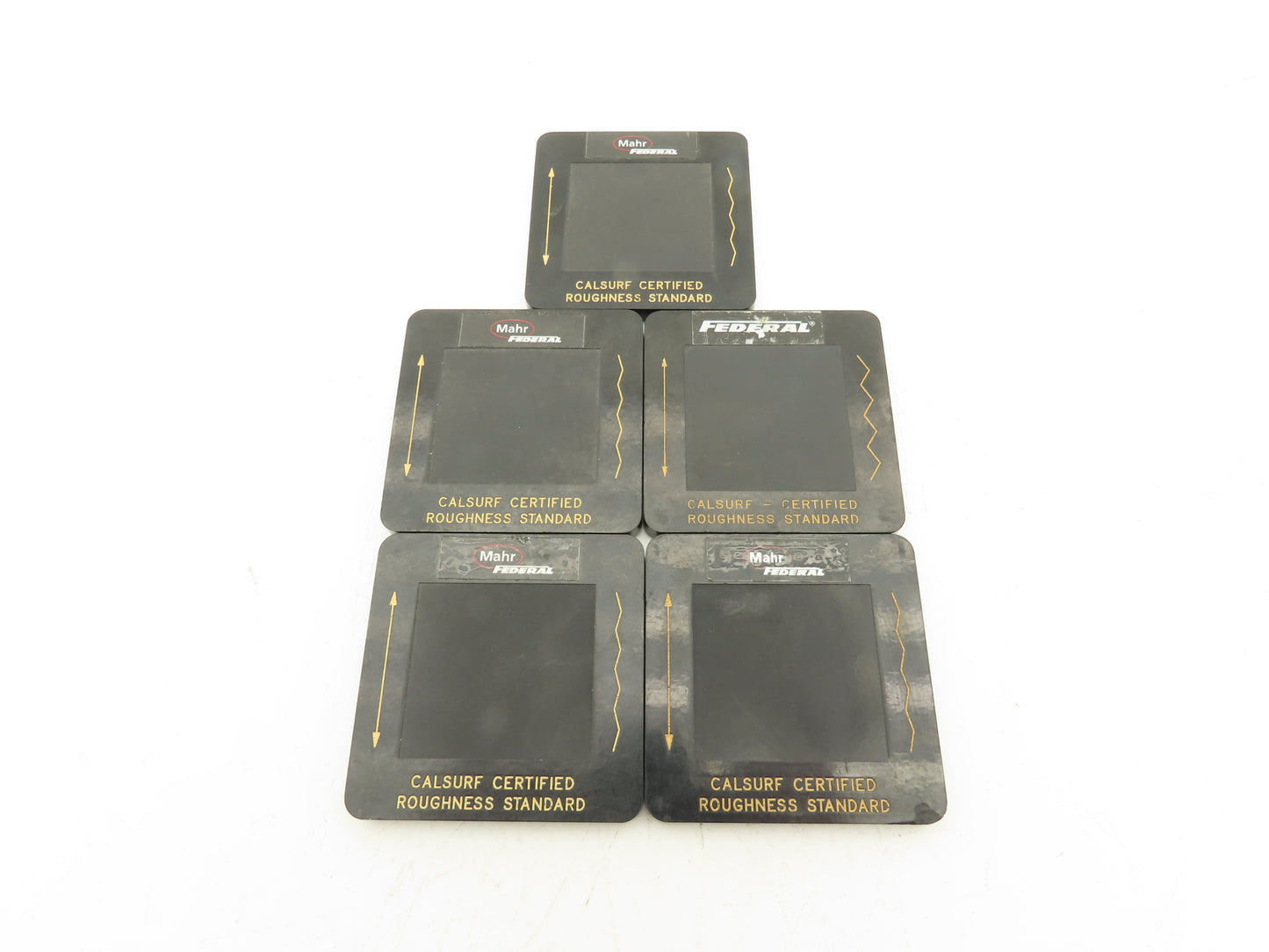 Mahr PMD-90101 Portable Surface Roughness Test Specimen Set of 5