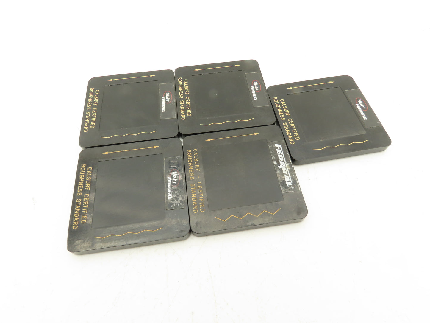 Mahr PMD-90101 Portable Surface Roughness Test Specimen Set of 5