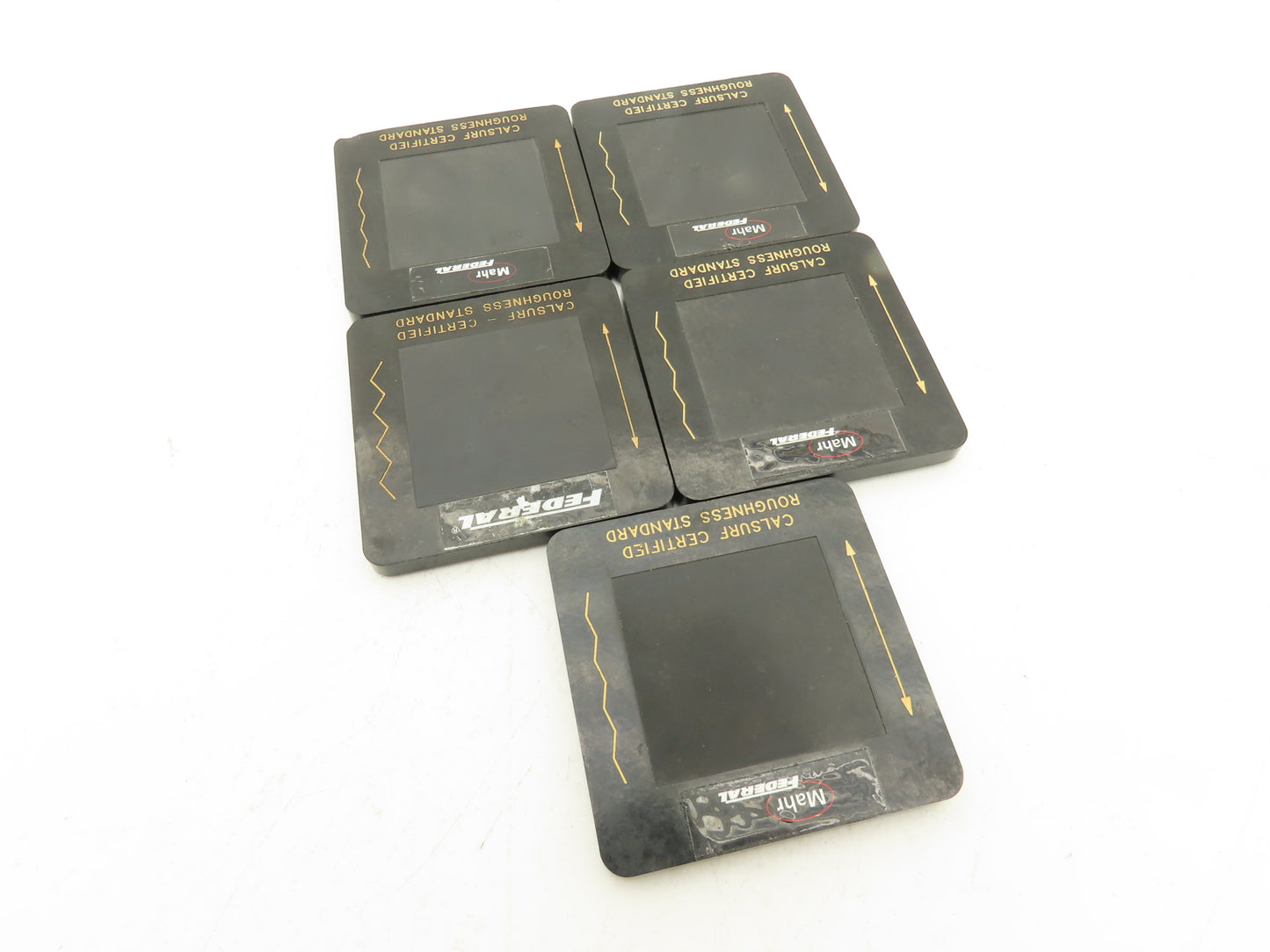 Mahr PMD-90101 Portable Surface Roughness Test Specimen Set of 5