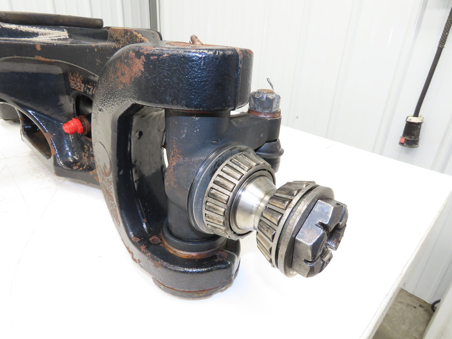 Hyster E100XN Forklift Rear Axle Dual Hydraulic Steering Assembly 8527474