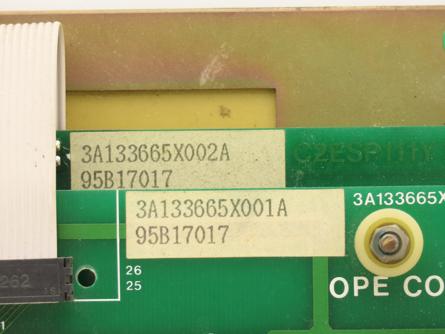 Mitsubishi Electric 3A133665X002A 95B17017 Operator Keypad Panel Board Module