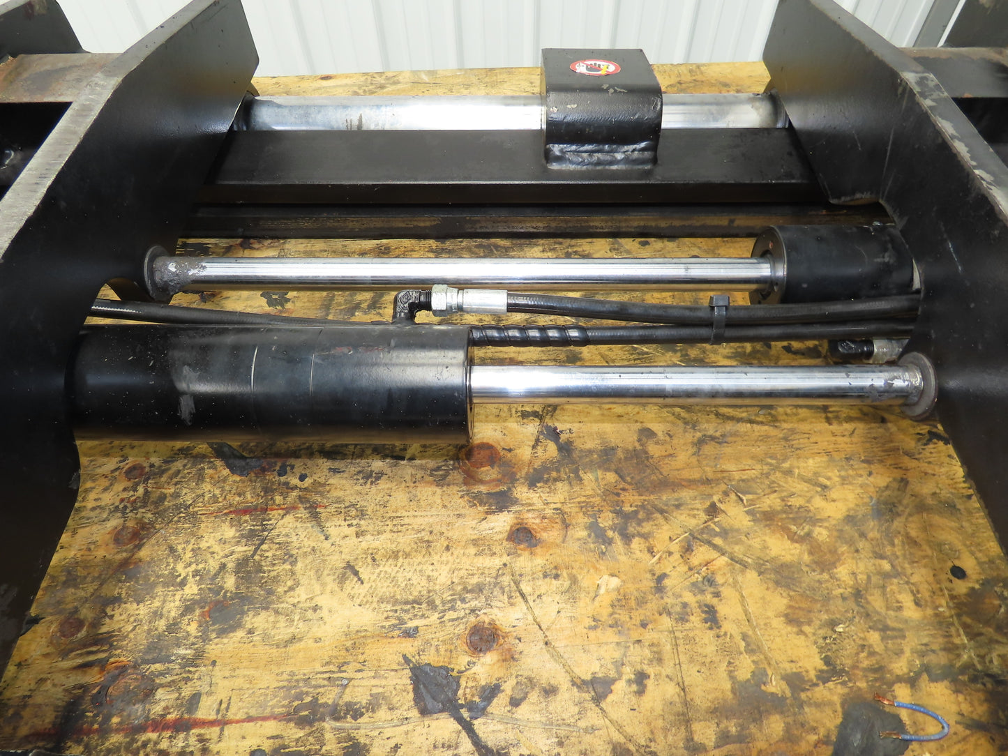 Hyster E100XN Forklift Carriage Fork Positioner 48" Width 10000lbs Class 4 READ