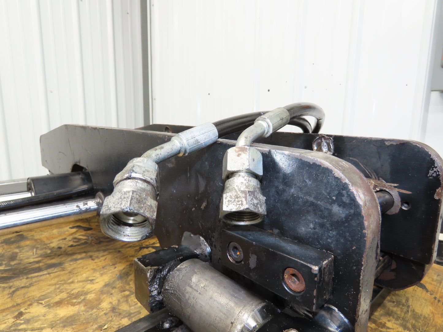 Hyster E100XN Forklift Carriage Fork Positioner 48" Width 10000lbs Class 4 READ