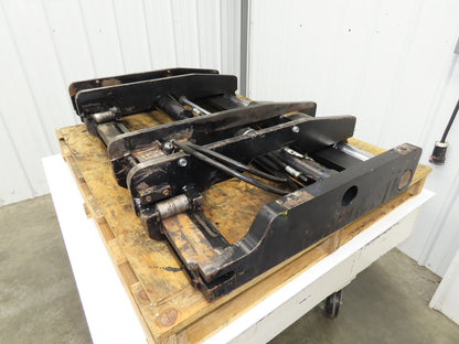 Hyster E100XN Forklift Carriage Fork Positioner 48" Width 10000lbs Class 4 READ