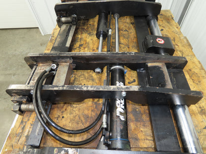 Hyster E100XN Forklift Carriage Fork Positioner 48" Width 10000lbs Class 4 READ