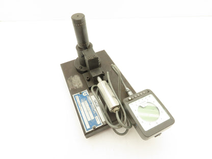 Precision Devices 1-3/16" Dia Ball Arbor End Squareness Gage w/Digital Probe