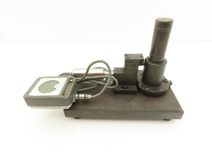 Precision Devices 1-3/16" Dia Ball Arbor End Squareness Gage w/Digital Probe