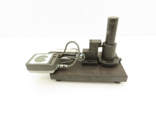 Precision Devices 1-3/16" Dia Ball Arbor End Squareness Gage w/Digital Probe