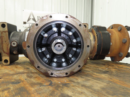Hyster E100XN Forklift Front Dual Wheel Drive Axle Assembly 8-Lug Off E100XN