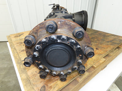 Hyster E100XN Forklift Front Dual Wheel Drive Axle Assembly 8-Lug Off E100XN
