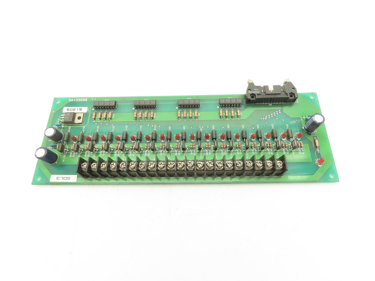 Mitsubishi Electric 50215 3A133666 PLC Circuit Board Add-on Control Module