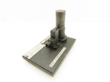 Precision Devices 1-3/4" Dia Ball Arbor End Squareness Gage 6x9" Surface Plate
