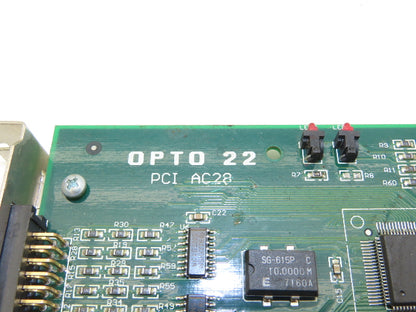 OPTO 22 OPTO 22 AC28 PCI Matchmaker Pamux Bus Adapter Interface Card Lot of 2