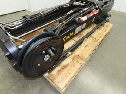 Hyster E100XN Forklift Mast Class IV 2 Stage 4 Lever 134.8" Lift 10000lb READ