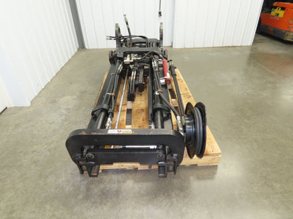 Hyster E100XN Forklift Mast Class IV 2 Stage 4 Lever 134.8" Lift 10000lb READ