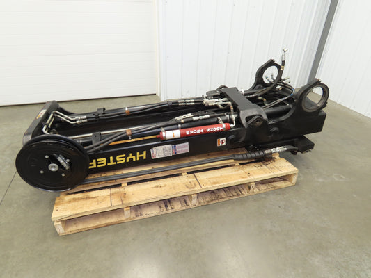 Hyster E100XN Forklift Mast Class IV 2 Stage 4 Lever 134.8" Lift 10000lb READ