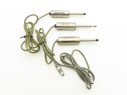 Mahr Federal EAS-2104-W3 Digital Indicator Probe Transducer 3/8" Stem  Lot of 3