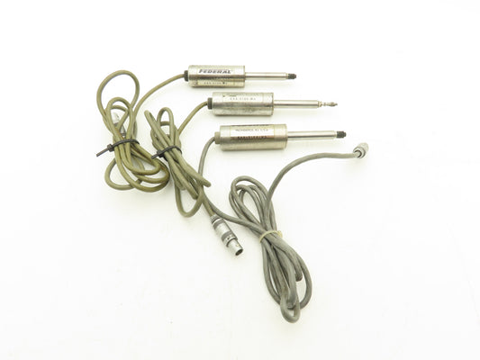 Mahr Federal EAS-2104-W3 Digital Indicator Probe Transducer 3/8" Stem  Lot of 3