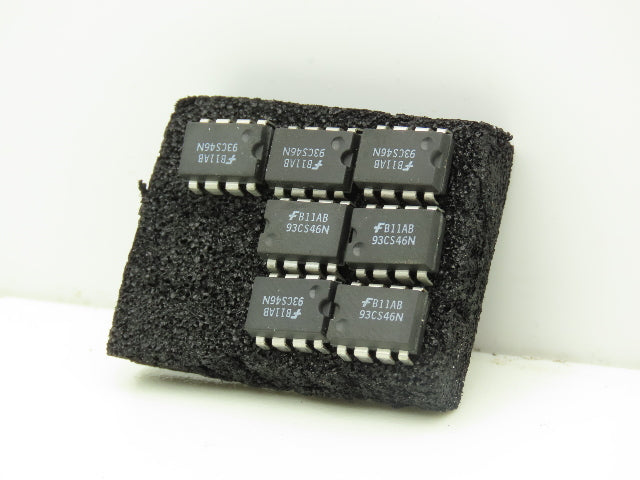 National 93CS46N Semiconductor Integrated Circuit DIP 8-Pin Chip Lot of 7