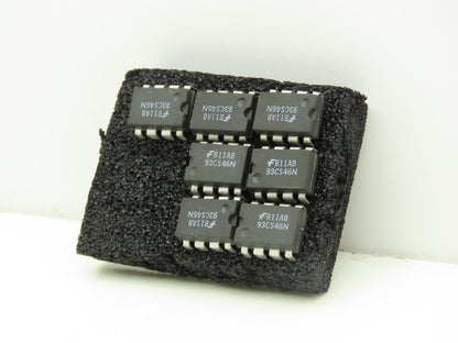 National 93CS46N Semiconductor Integrated Circuit DIP 8-Pin Chip Lot of 7