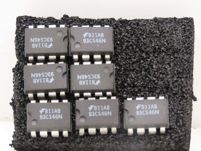 National 93CS46N Semiconductor Integrated Circuit DIP 8-Pin Chip Lot of 7