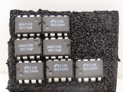 National 93CS46N Semiconductor Integrated Circuit DIP 8-Pin Chip Lot of 7