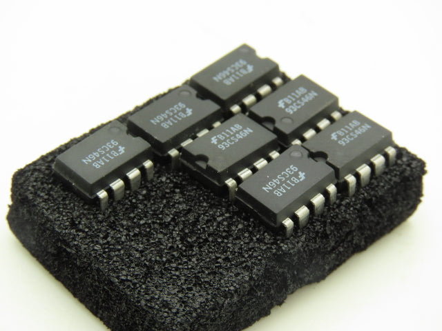 National 93CS46N Semiconductor Integrated Circuit DIP 8-Pin Chip Lot of 7